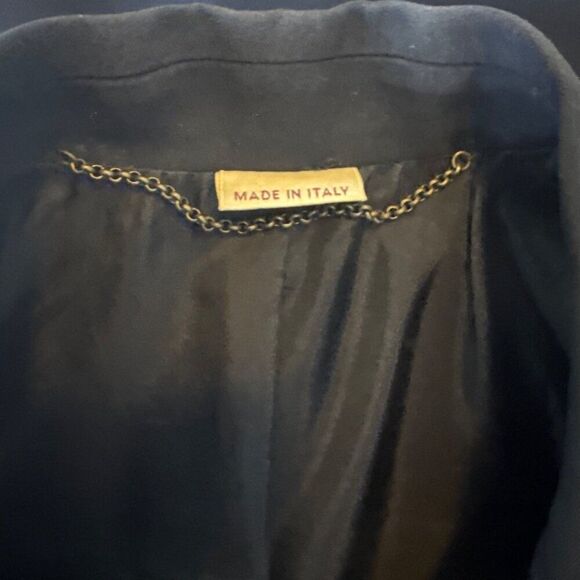 Stella McCartney Womens Black Tailored Blazer 98% Wool Blend Size 38 - Picture 10 of 10